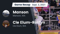 Recap: Manson  vs. Cle Elum-Roslyn  2021