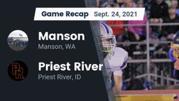 Recap: Manson  vs. Priest River  2021