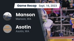 Recap: Manson  vs. Asotin  2023