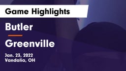 Butler  vs Greenville  Game Highlights - Jan. 23, 2022