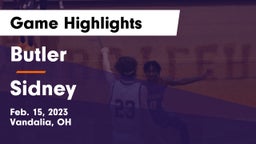 Butler  vs Sidney  Game Highlights - Feb. 15, 2023