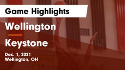Wellington  vs Keystone  Game Highlights - Dec. 1, 2021