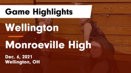 Wellington  vs Monroeville High Game Highlights - Dec. 6, 2021