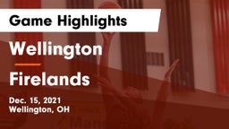 Wellington  vs Firelands  Game Highlights - Dec. 15, 2021