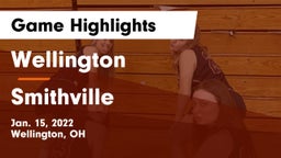 Wellington  vs Smithville  Game Highlights - Jan. 15, 2022