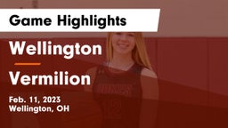 Wellington  vs Vermilion  Game Highlights - Feb. 11, 2023