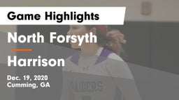 North Forsyth  vs Harrison  Game Highlights - Dec. 19, 2020