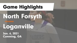 North Forsyth  vs Loganville  Game Highlights - Jan. 6, 2021