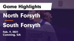 North Forsyth  vs South Forsyth  Game Highlights - Feb. 9, 2021