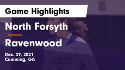 North Forsyth  vs Ravenwood  Game Highlights - Dec. 29, 2021