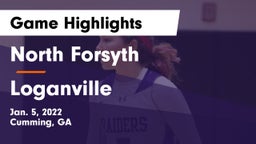 North Forsyth  vs Loganville Game Highlights - Jan. 5, 2022