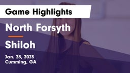 North Forsyth  vs Shiloh  Game Highlights - Jan. 28, 2023