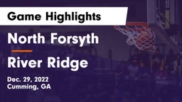North Forsyth  vs River Ridge  Game Highlights - Dec. 29, 2022