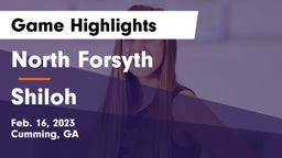 North Forsyth  vs Shiloh  Game Highlights - Feb. 16, 2023