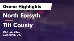 North Forsyth  vs Tift County  Game Highlights - Dec. 30, 2023