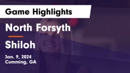 North Forsyth  vs Shiloh  Game Highlights - Jan. 9, 2024