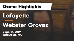 Lafayette  vs Webster Groves  Game Highlights - Sept. 17, 2019