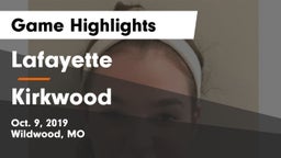 Lafayette  vs Kirkwood  Game Highlights - Oct. 9, 2019