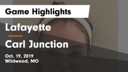 Lafayette  vs Carl Junction  Game Highlights - Oct. 19, 2019