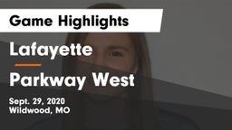 Lafayette  vs Parkway West Game Highlights - Sept. 29, 2020