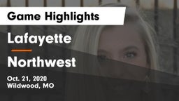 Lafayette  vs Northwest  Game Highlights - Oct. 21, 2020