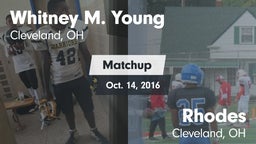 Matchup: Whitney M. Young vs. Rhodes  2016