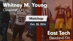 Matchup: Whitney M. Young vs. East Tech  2016