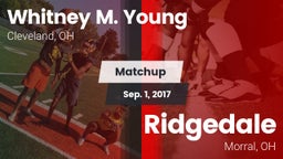 Matchup: Whitney M. Young vs. Ridgedale  2017