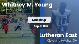 Matchup: Whitney M. Young vs. Lutheran East  2017