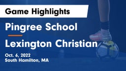 Pingree School vs Lexington Christian Game Highlights - Oct. 6, 2022