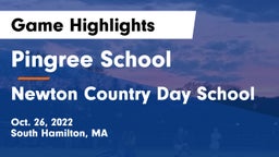 Pingree School vs Newton Country Day School Game Highlights - Oct. 26, 2022