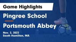 Pingree School vs Portsmouth Abbey  Game Highlights - Nov. 2, 2022