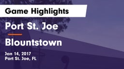 Port St. Joe  vs Blountstown  Game Highlights - Jan 14, 2017
