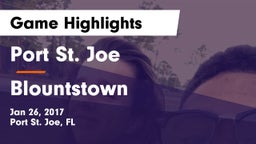 Port St. Joe  vs Blountstown  Game Highlights - Jan 26, 2017