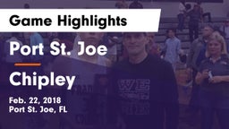 Port St. Joe  vs Chipley  Game Highlights - Feb. 22, 2018