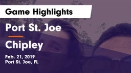 Port St. Joe  vs Chipley  Game Highlights - Feb. 21, 2019
