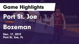 Port St. Joe  vs Bozeman  Game Highlights - Dec. 17, 2019