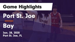 Port St. Joe  vs Bay  Game Highlights - Jan. 28, 2020