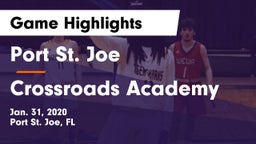 Port St. Joe  vs Crossroads Academy Game Highlights - Jan. 31, 2020