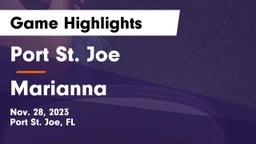 Port St. Joe  vs Marianna  Game Highlights - Nov. 28, 2023