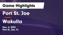 Port St. Joe  vs Wakulla  Game Highlights - Dec. 4, 2023