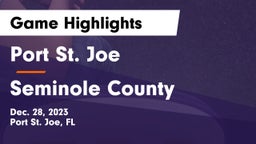 Port St. Joe  vs Seminole County  Game Highlights - Dec. 28, 2023