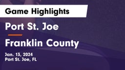 Port St. Joe  vs Franklin County  Game Highlights - Jan. 13, 2024