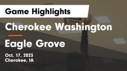 Cherokee Washington  vs Eagle Grove  Game Highlights - Oct. 17, 2023
