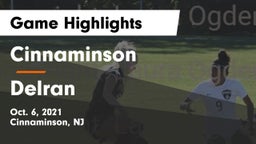 Cinnaminson  vs Delran  Game Highlights - Oct. 6, 2021