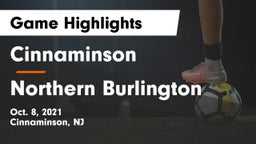 Cinnaminson  vs Northern Burlington  Game Highlights - Oct. 8, 2021