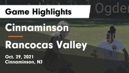 Cinnaminson  vs Rancocas Valley  Game Highlights - Oct. 29, 2021