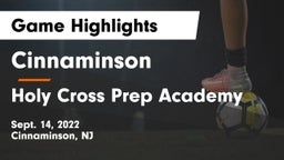 Cinnaminson  vs Holy Cross Prep Academy Game Highlights - Sept. 14, 2022