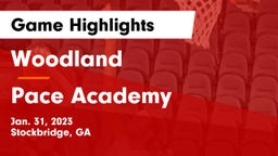 Woodland  vs Pace Academy Game Highlights - Jan. 31, 2023