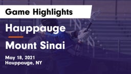 Hauppauge  vs Mount Sinai  Game Highlights - May 18, 2021